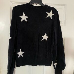 Rachel Zoe Super Soft Star Sweater Size Small